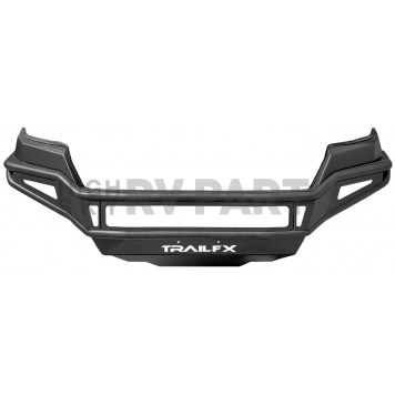 TrailFX Pre-Runner Bumper 1-Piece Design Steel Titanium Black - FPRB001TI
