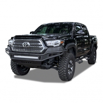 TrailFX Pre-Runner Bumper 1-Piece Design Steel Titanium Black - FPRB001TI-2