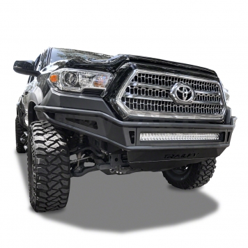 TrailFX Pre-Runner Bumper 1-Piece Design Steel Titanium Black - FPRB001TI-3