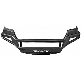 TrailFX Pre-Runner Bumper 1-Piece Design Steel Titanium Black - FPRB003TI