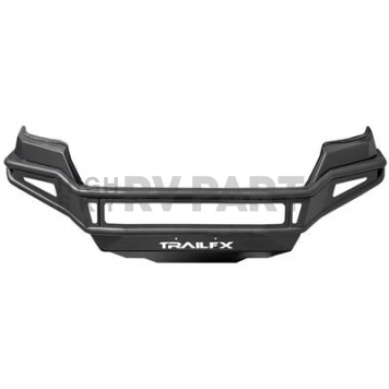 TrailFX Pre-Runner Bumper 1-Piece Design Steel Titanium Black - FPRB003TI