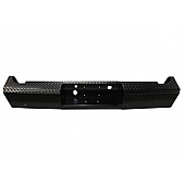 TrailFX TFX Rear Bumper 1-Piece Design Steel Black - FX1001