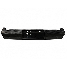 TrailFX TFX Rear Bumper 1-Piece Design Steel Black - FX1001
