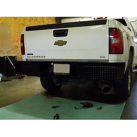 TrailFX TFX Rear Bumper 1-Piece Design Steel Black - FX1002