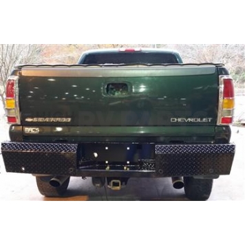 TrailFX TFX Rear Bumper 1-Piece Design Steel Black - FX1003