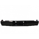 TrailFX TFX Rear Bumper 1-Piece Design Steel Black - FX1004