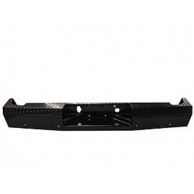 TrailFX TFX Rear Bumper 1-Piece Design Steel Black - FX1004