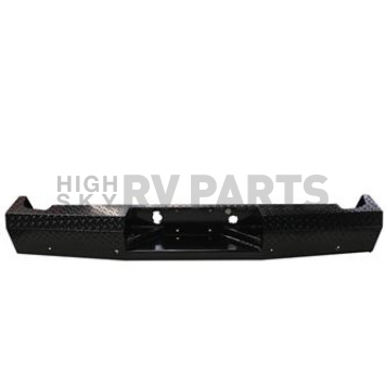 TrailFX TFX Rear Bumper 1-Piece Design Steel Black - FX1004