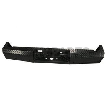 TrailFX TFX Rear Bumper 1-Piece Design Steel Black - FX1005