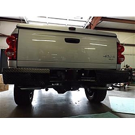TrailFX TFX Rear Bumper 1-Piece Design Steel Black - FX1006