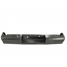TrailFX TFX Rear Bumper 1-Piece Design Steel Black - FX1009