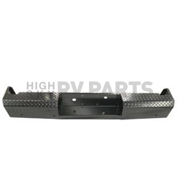 TrailFX TFX Rear Bumper 1-Piece Design Steel Black - FX1009