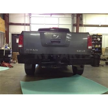 TrailFX TFX Rear Bumper 1-Piece Design Steel Black - FX1010