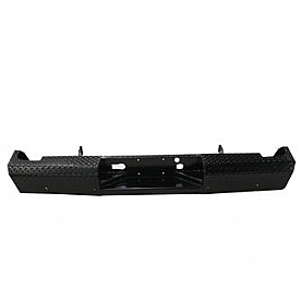 TrailFX TFX Rear Bumper 1-Piece Design Steel Black - FX1012