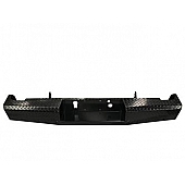TrailFX TFX Rear Bumper 1-Piece Design Steel Black - FX1013