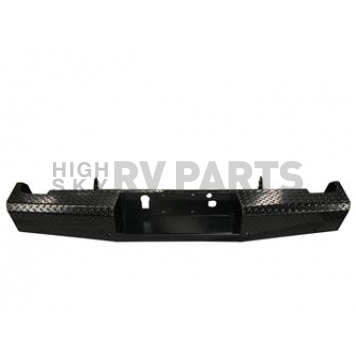 TrailFX TFX Rear Bumper 1-Piece Design Steel Black - FX1013