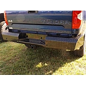 TrailFX TFX Rear Bumper 1-Piece Design Steel Black - FX1014