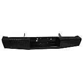 TrailFX TFX Rear Bumper 1-Piece Design Steel Black - FX1015