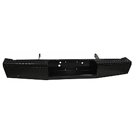 TrailFX TFX Rear Bumper 1-Piece Design Steel Black - FX1015