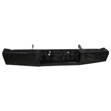 TrailFX TFX Rear Bumper 1-Piece Design Steel Black - FX1015