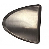 TrailFX Nerf Bar Logo Plate Brushed Silver Aluminum Set Of 8 - G9024S