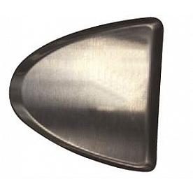 TrailFX Nerf Bar Logo Plate Brushed Silver Aluminum Set Of 8 - G9024S