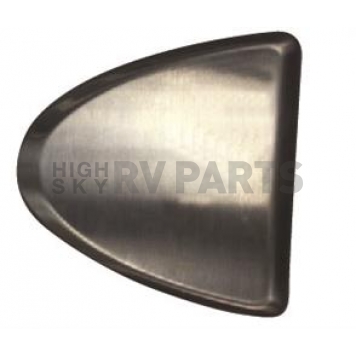 TrailFX Nerf Bar Logo Plate Brushed Silver Aluminum Set Of 8 - G9024S
