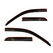 Auto Ventshade (AVS) Rainguard - Smoke Gray Acrylic Set Of 4 - 994003