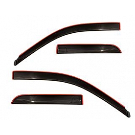 Auto Ventshade (AVS) Rainguard - Smoke Gray Acrylic Set Of 4 - 994003