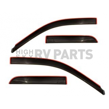 Auto Ventshade (AVS) Rainguard - Smoke Gray Acrylic Set Of 4 - 994003