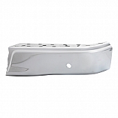 Spyder Automotive Bumper End Chrome Plated With Sensor Hole - 9048982