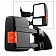 Xtune Exterior Towing Mirror Manual Rectangular Single - 9933134