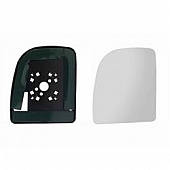 Xtune Exterior Mirror Glass Rectangular Manual Single - 9934353