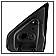 Xtune Exterior Mirror Power Rectangular Single - 9935336