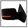 Xtune Exterior Mirror Power Rectangular Single - 9935336