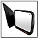 Xtune Exterior Mirror Power Rectangular Single - 9935336