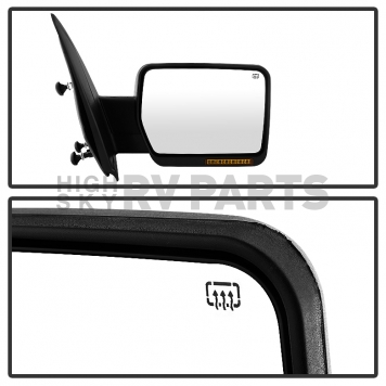 Xtune Exterior Mirror Power Rectangular Single - 9935336-4