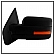 Xtune Exterior Mirror Power Rectangular Single - 9935343