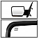Xtune Exterior Mirror Power Rectangular Single - 9935343