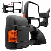 Xtune Exterior Towing Mirror Electric Rectangular Set Of 2 - 9935459