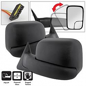 Xtune Exterior Towing Mirror Electric OEM Set Of 2 - 9935633