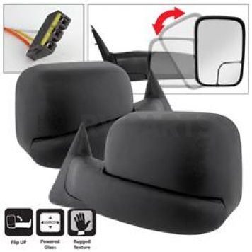 Xtune Exterior Towing Mirror Electric OEM Set Of 2 - 9935633