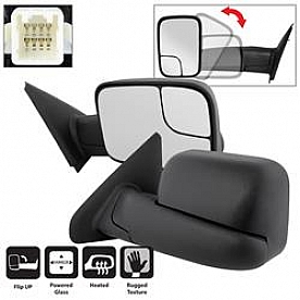 Xtune Exterior Towing Mirror Electric OEM Set Of 2 - 9935732