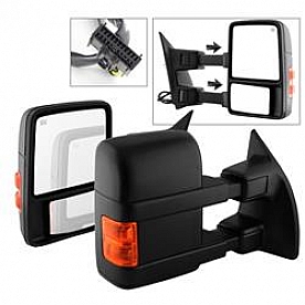 Xtune Exterior Towing Mirror Electric OEM Set Of 2 - 9935756