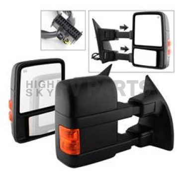 Xtune Exterior Towing Mirror Electric OEM Set Of 2 - 9935756