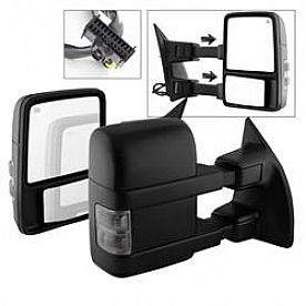 Xtune Exterior Towing Mirror Electric OEM Set Of 2 - 9935831