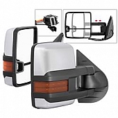 Xtune Exterior Towing Mirror Electric Rectangular Set Of 2 - 9936760