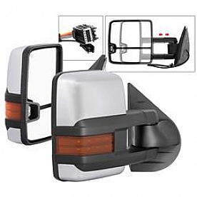 Xtune Exterior Towing Mirror Electric Rectangular Set Of 2 - 9936760