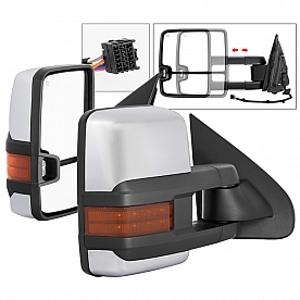 Xtune Exterior Towing Mirror Electric Rectangular Set Of 2 - 9936777