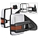 Xtune Exterior Towing Mirror Electric Rectangular Set Of 2 - 9936777